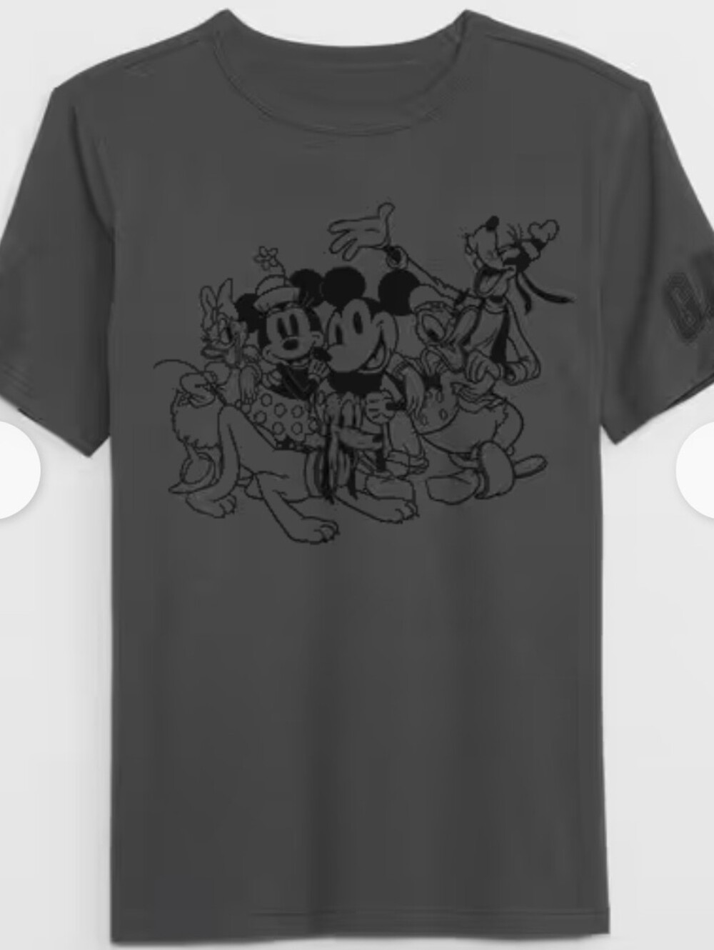 Gap Kids Mickey Mouse Disney Colab Grey Shirt & Pull On Jogger Sweatpants XL 12